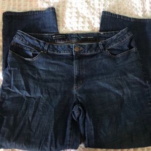 Lee Modern Series Curvy Bootcut Dark Denim Jeans